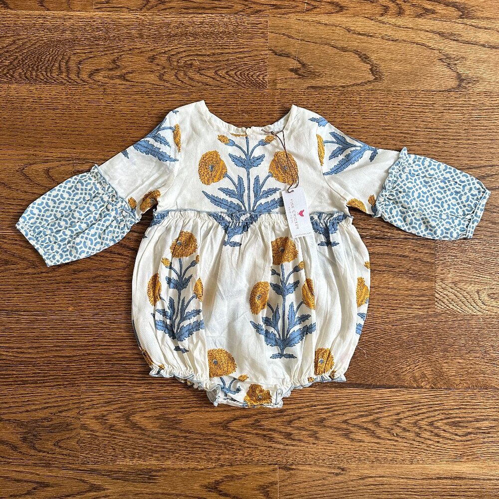 NWT Pink Chicken Bubble Romper